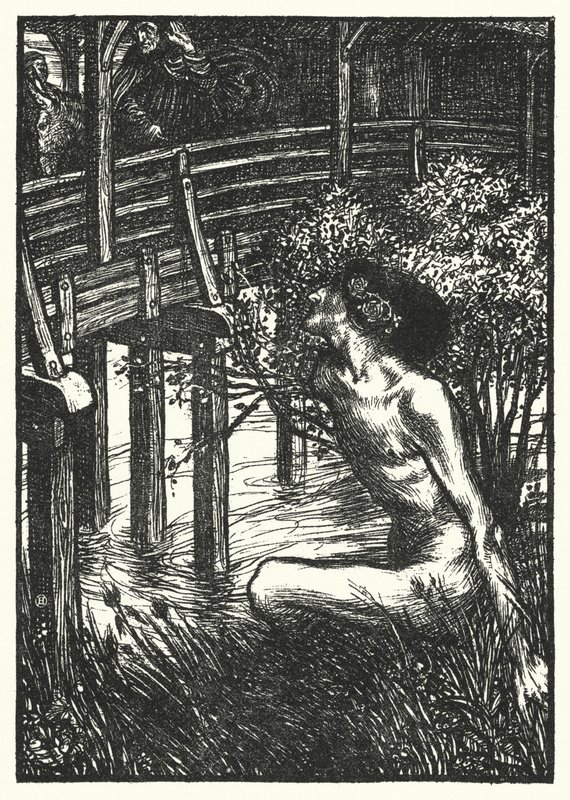 Matthew Arnold-dikt: The Neckan (gravering) av Henry Ospovat