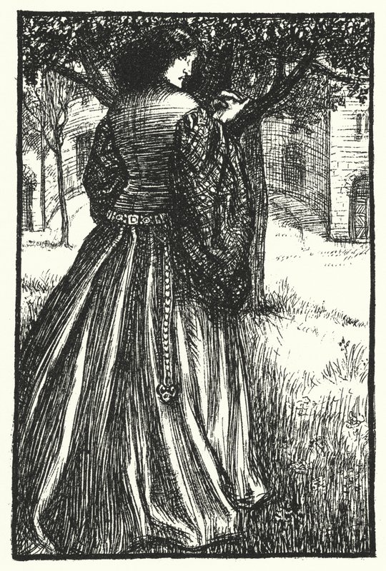 Matthew Arnold-dikt: Tristram og Iseult (gravering) av Henry Ospovat