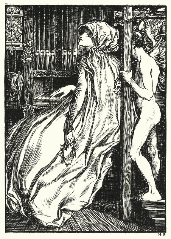 Shakespeares sonetter, Sonnet C (litho) av Henry Ospovat