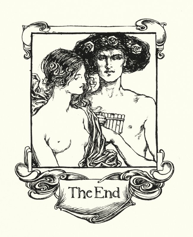 Shakespeares sonetter, The End (litho) av Henry Ospovat