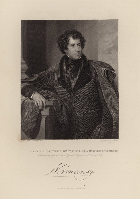 Høyre ærede Constantine Henry Phipps av Henry Perronet Briggs