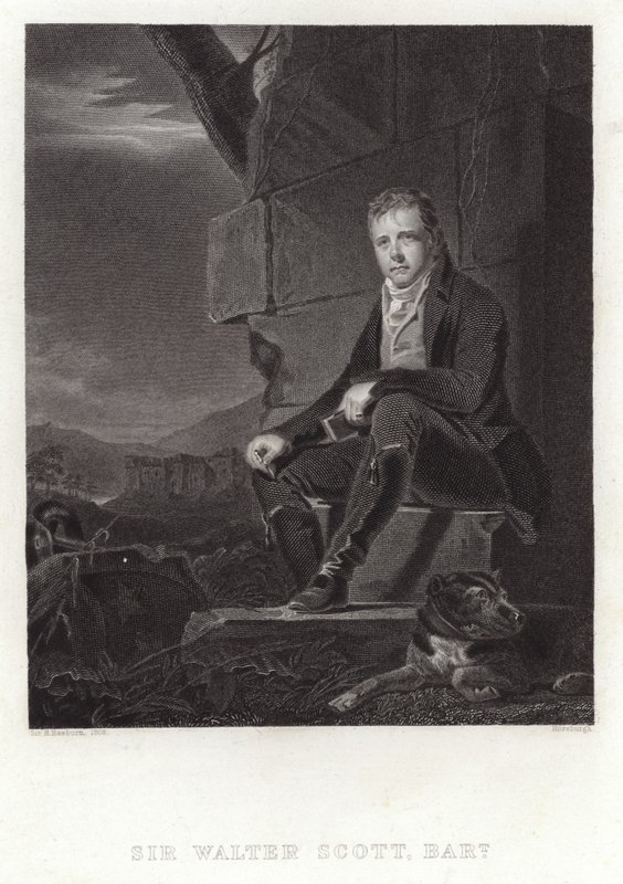 Portrett av Sir Walter Scott av Henry Raeburn