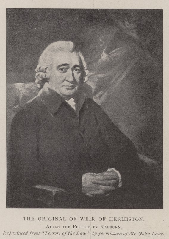 Originalen til Weir of Hermiston av Henry Raeburn