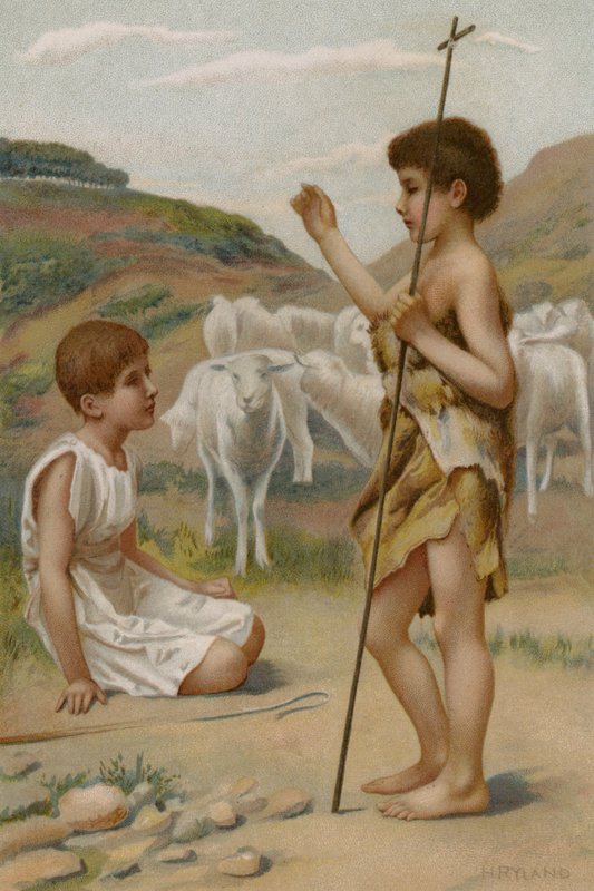 Døperen Johannes av Henry Ryland