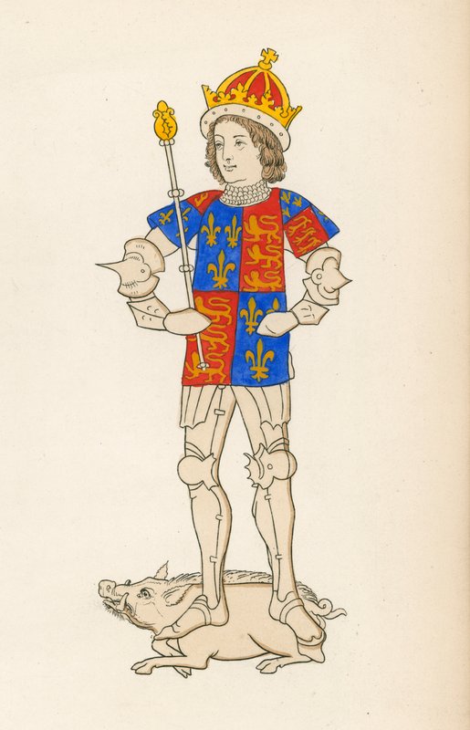 Kong Richard III, 1483-85 av Henry Shaw