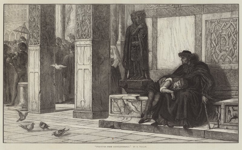 Rømlinger fra Konstantinopel av Henry Wallis