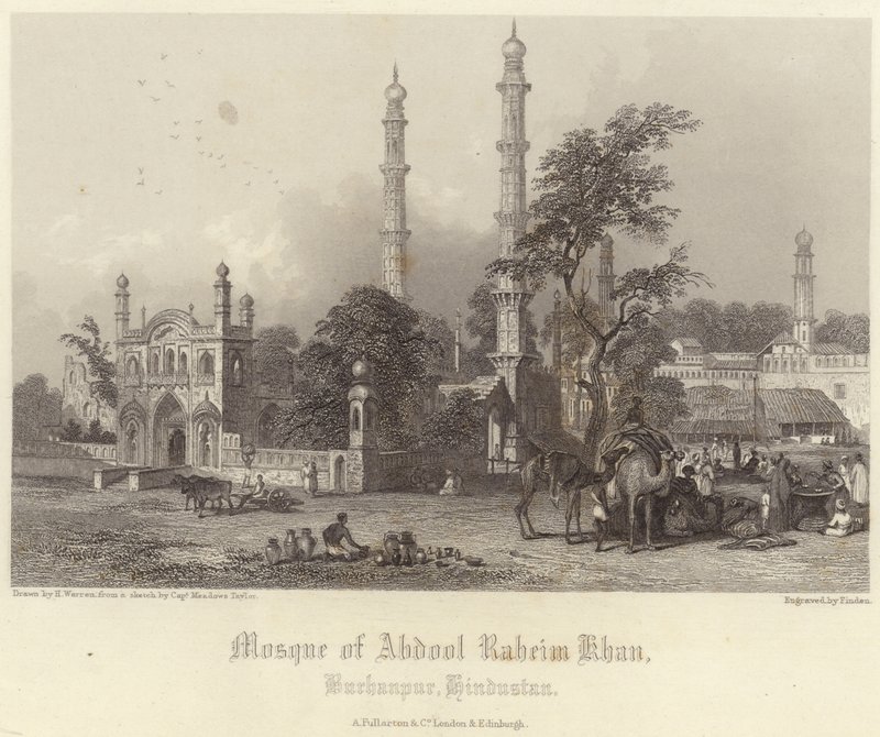 Moskeen til Abdul Raheem Khan av Henry Warren