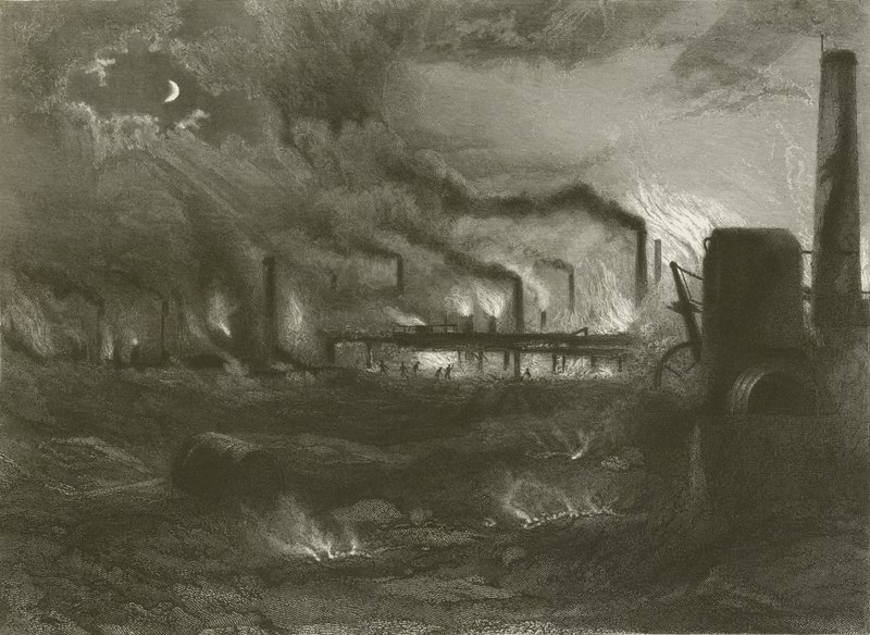 The Black Country, nær Bilston av Henry Warren
