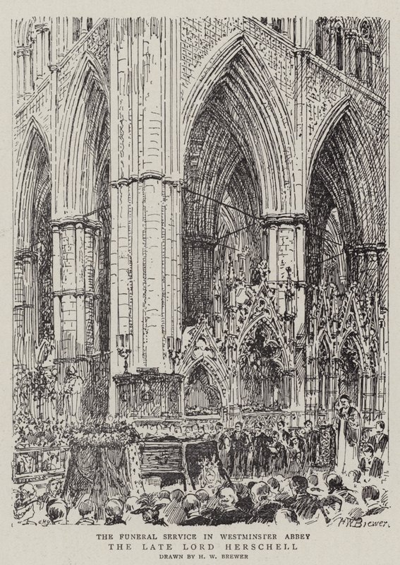 Den avdøde Lord Herschell av Henry William Brewer