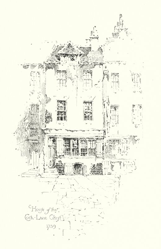 House of the Cock Lane Ghost av Herbert (after) Railton