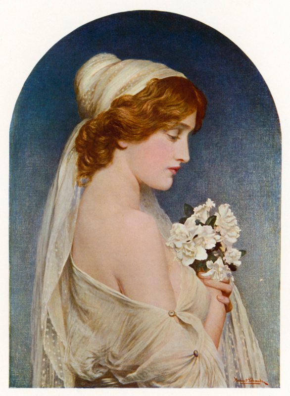 Iphigenia av Herbert Gustave after Schmalz