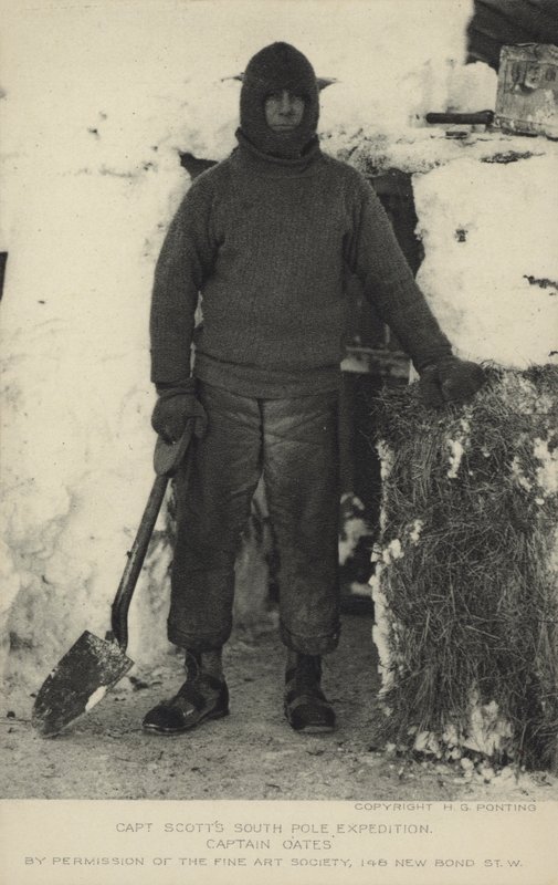 Kaptein Scotts sydpolekspedisjon. Kaptein Oates av Herbert Ponting