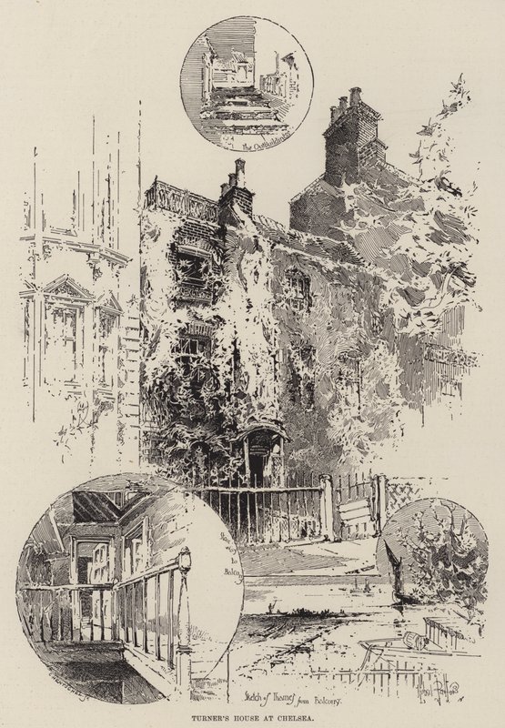 Turners hus i Chelsea av Herbert Railton