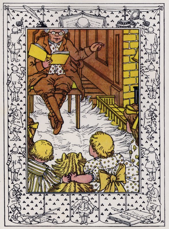 Fetter Peter (farge litho) av Hilda Broughton