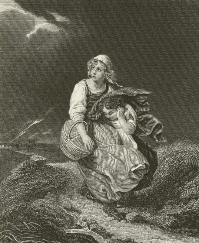 Stormen av Hippolyte Delaroche