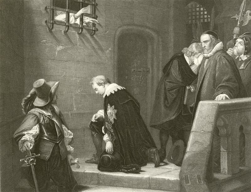 Lord Strafford av Hippolyte Delaroche