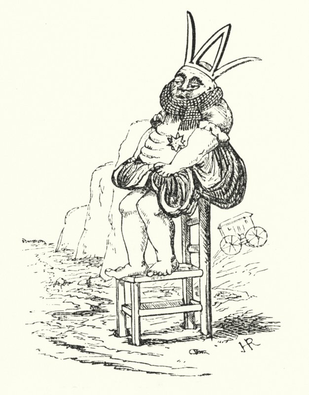 Kong Knud (litho) av Hugh Rowley