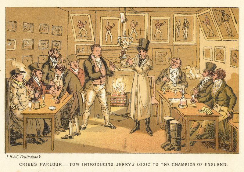 Cribbs Parlor av Isaac, Robert and George Cruikshank
