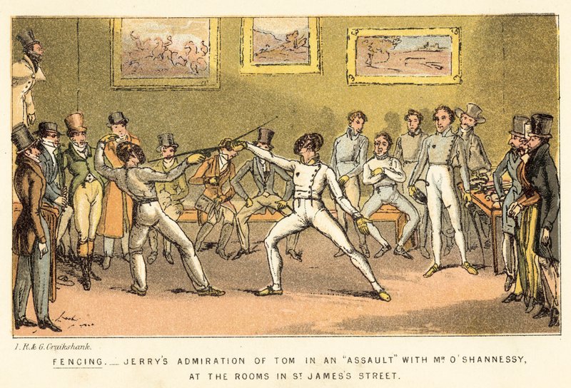 Fekting av Isaac, Robert and George Cruikshank
