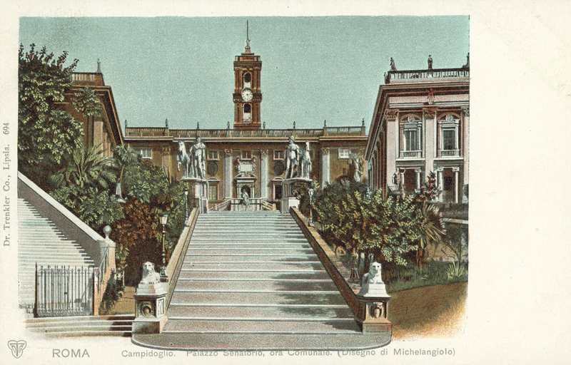 Campidoglio, Roma (fargebilde) av Italian Photographer