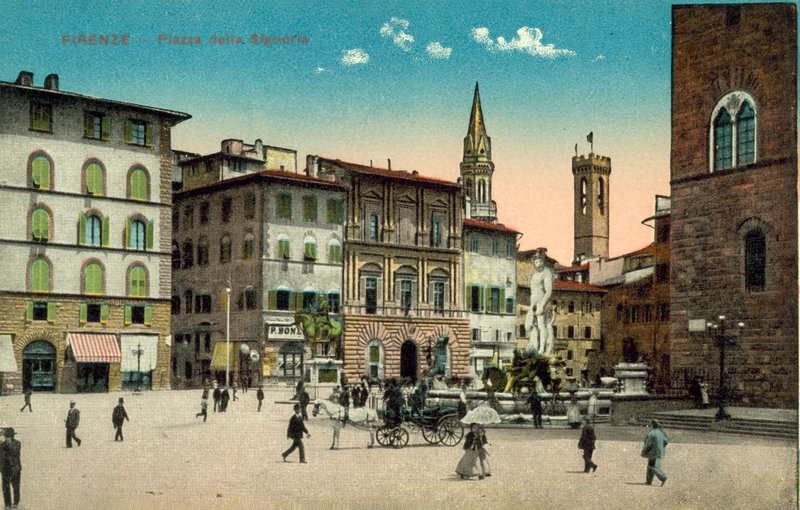 Firenze, Piazza Della Signoria av Italian Photographer