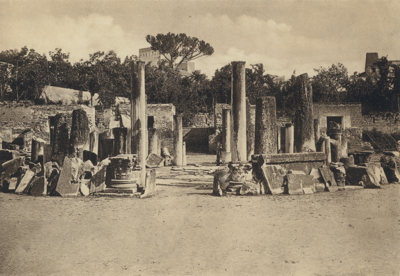 Napoli: Pozzuoli, Tempio Di Serapis (s/h-bilde) av Italian Photographer
