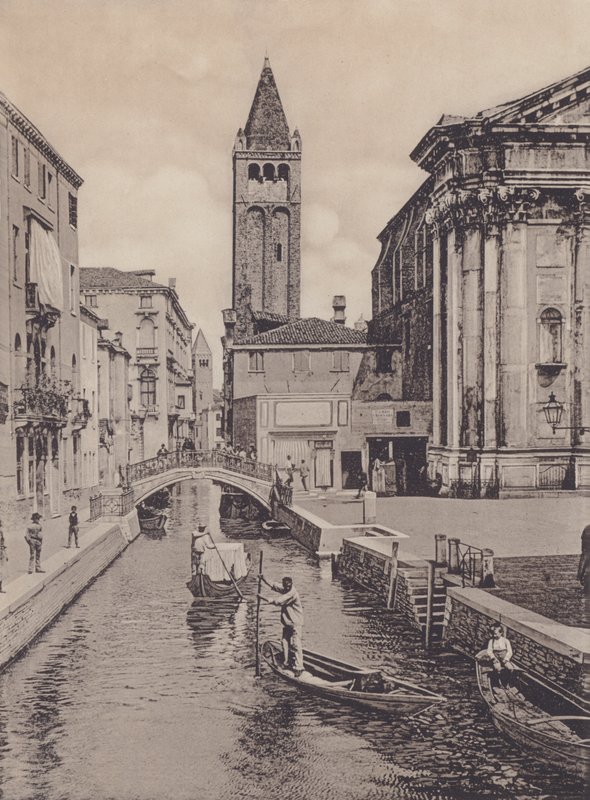 Rio S Barnabas (s/hvitt bilde) av Italian Photographer