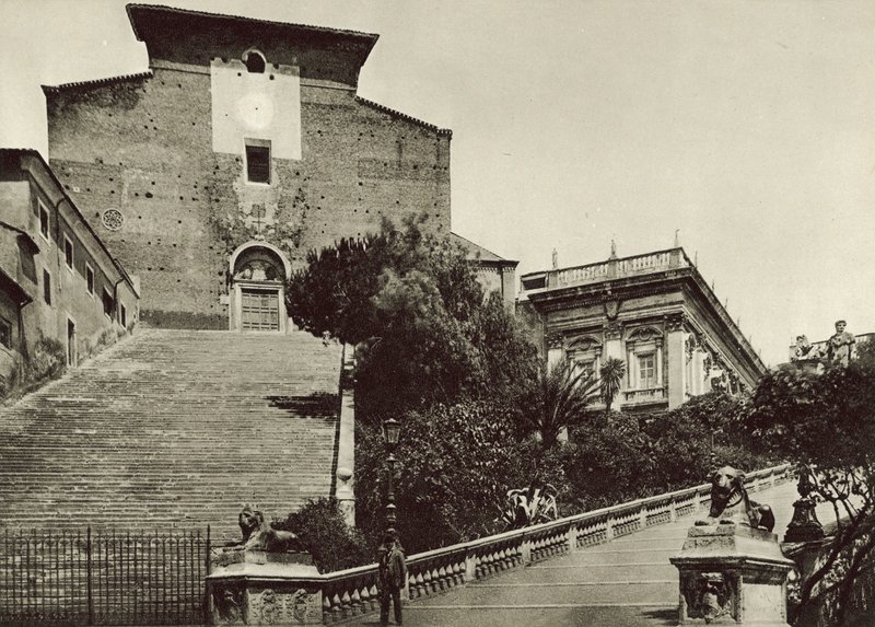Kirken S Maria Aracoeli av Italian Photographer