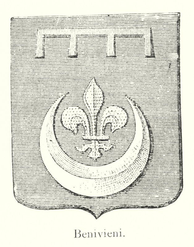 Benivieni (gravering) av Italian School