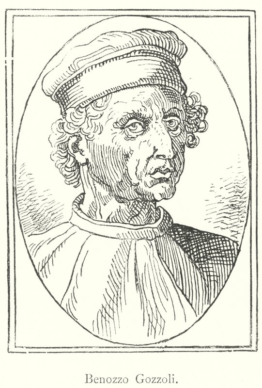 Benozzo Gozzoli (gravering) av Italian School