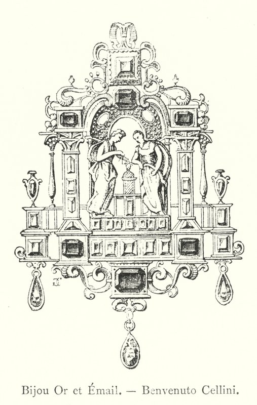 Bijou Or et Email, Benvenuto Cellini (gravering) av Italian School
