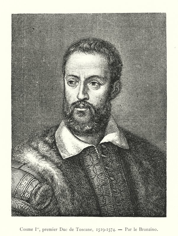 Cosmo I, første hertug av Toscana av Italian School