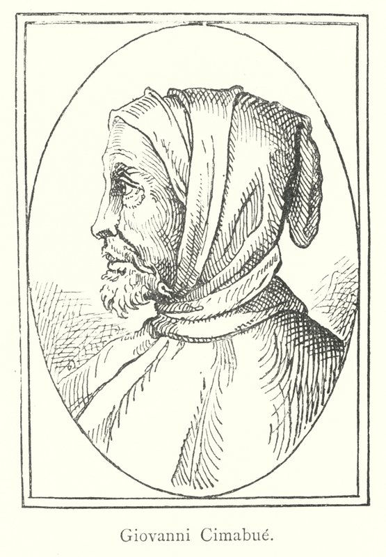 Giovanni Cimabue (gravering) av Italian School