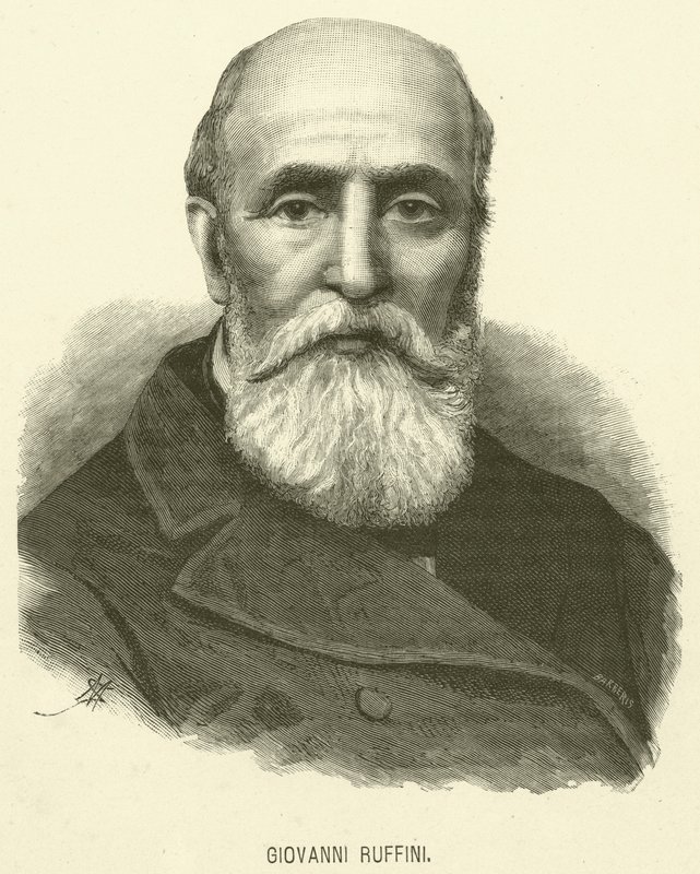 Giovanni Ruffini (gravering) av Italian School