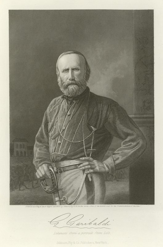 Giuseppe Garibaldi av Italian School