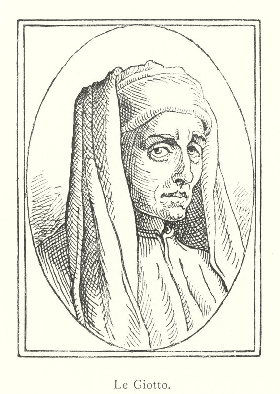 Le Giotto (gravering) av Italian School