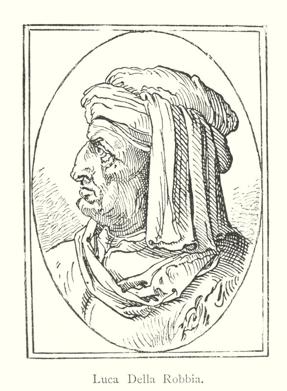 Luca Della Robbia (gravering) av Italian School