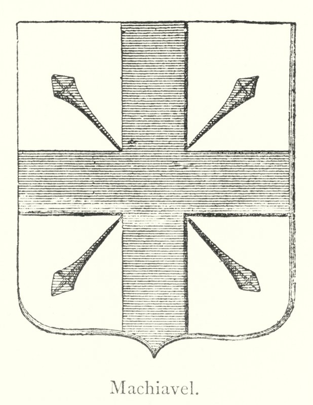 Machiavel (gravering) av Italian School