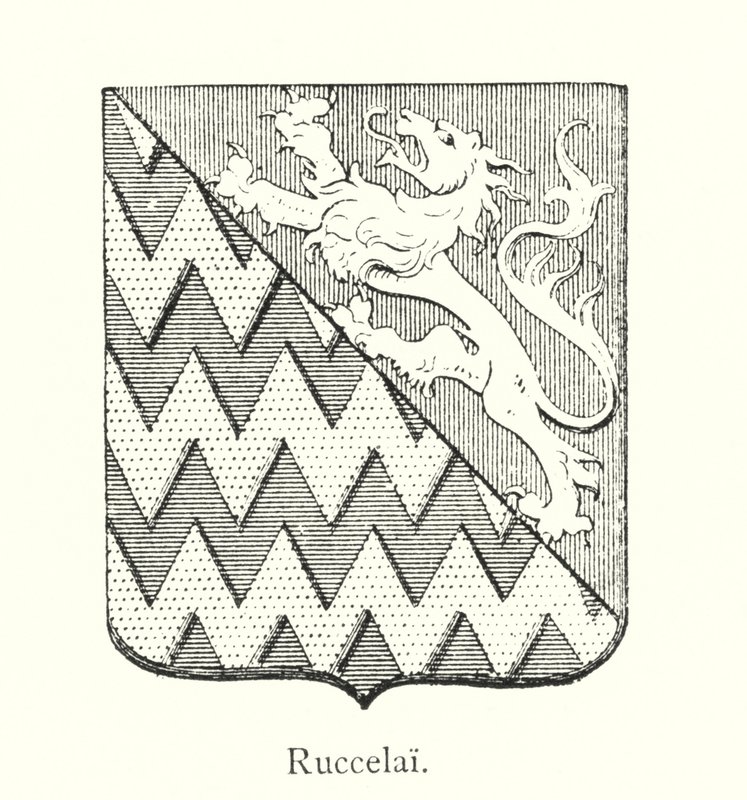 Ruccelai (gravering) av Italian School