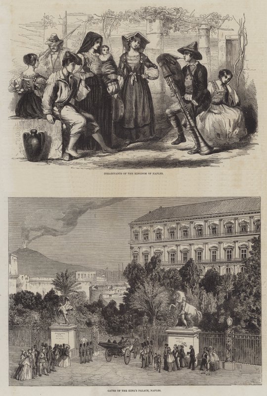 Scener i Napoli av J. Jackson