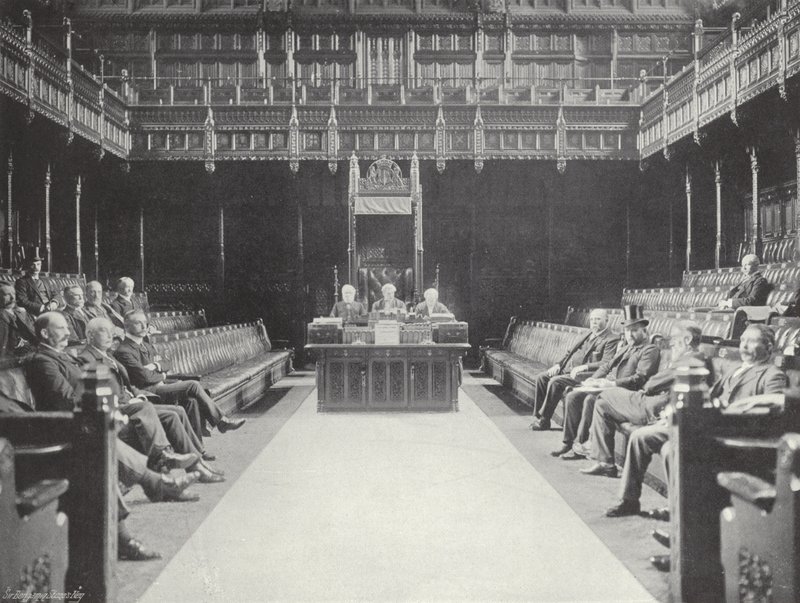 Underhuset i komité av J. Benjamin Stone
