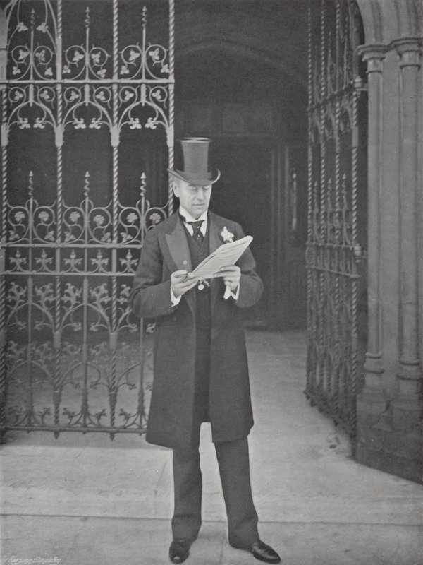 Høyre Hon. Joseph Chamberlain av J. Benjamin Stone