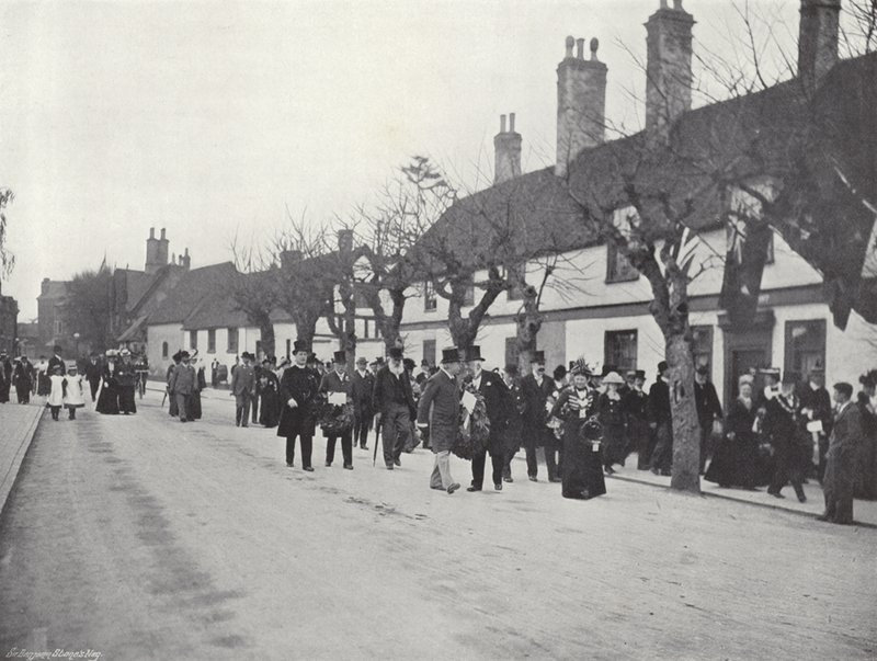 Shakespear-festivalen i Stratford av J. Benjamin Stone