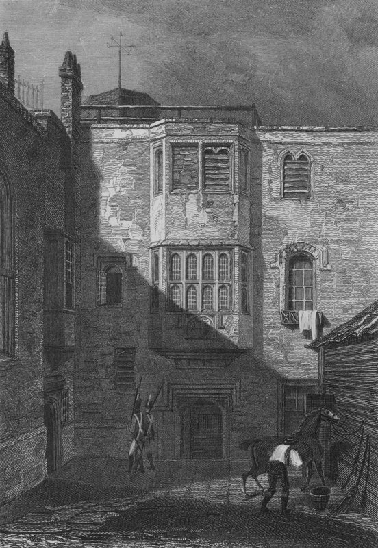 The Savoy, London (gravering) av John Preston Neale