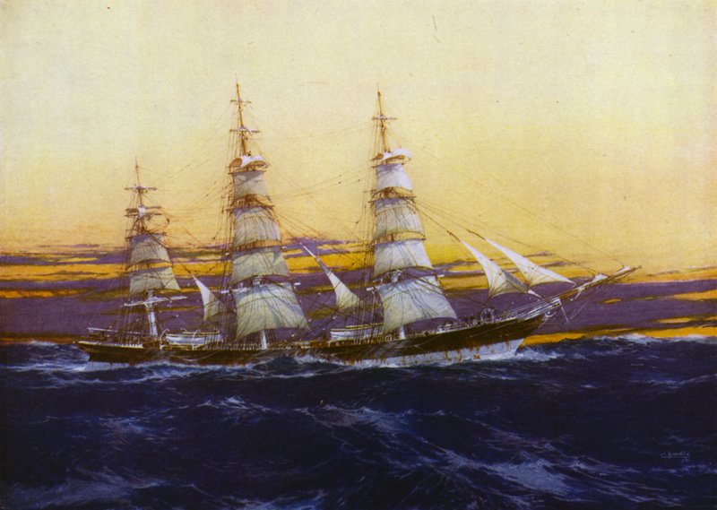 Clipper Ships: Cedric the Saxon av Jack Spurling