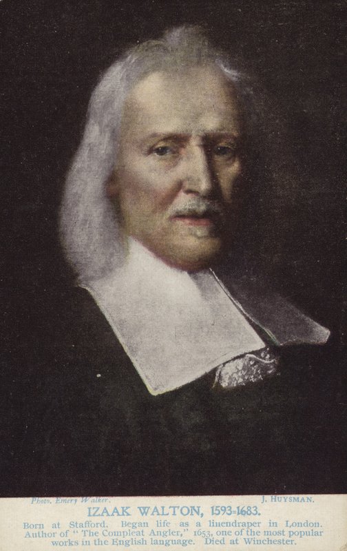 Izaak Walton (1593-1683), English writer  av Jacob Huysmans