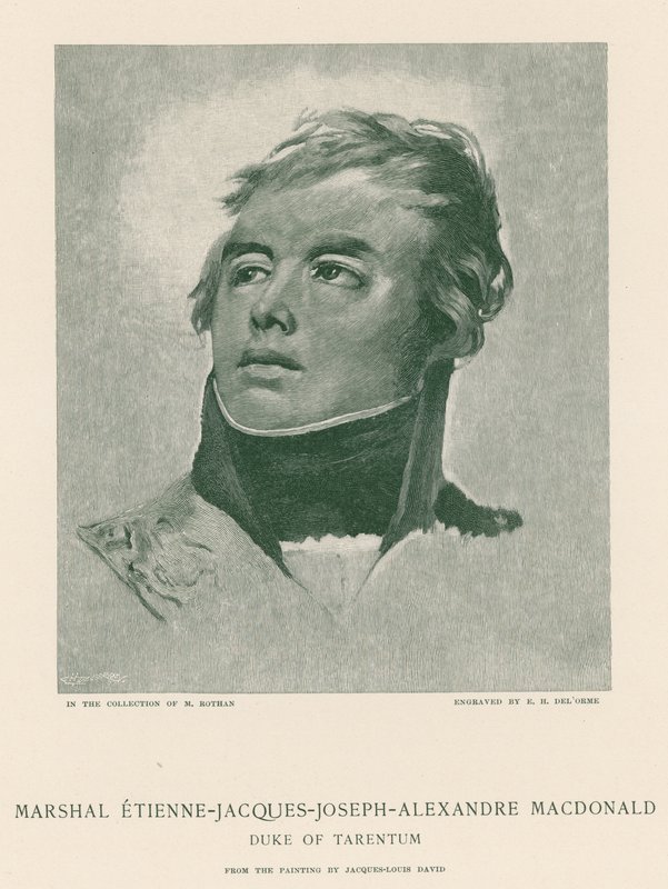 Marskalk Etienne-Jacques-Joseph-Alexandre Macdonald av Jacques Louis David