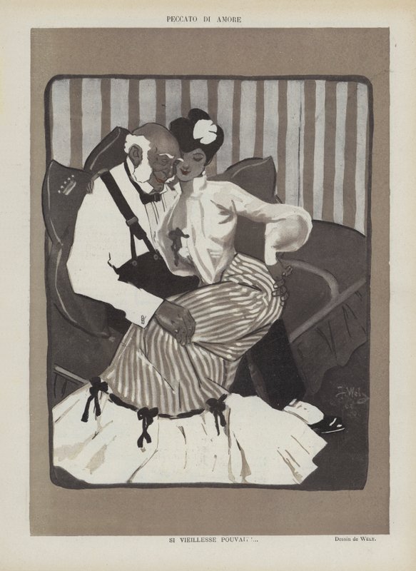 Illustrasjon for Le Rire av Jacques Wely