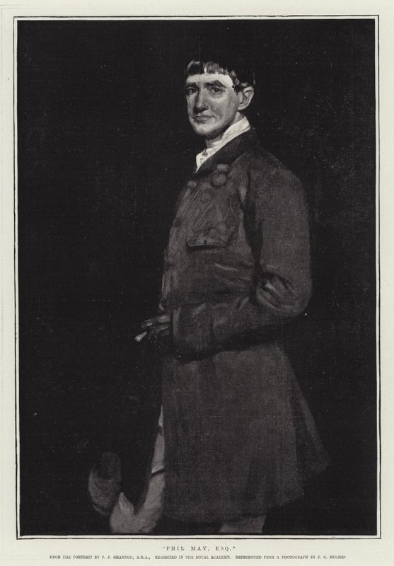 Phil May, Esquire litho av James Jebusa Shannon