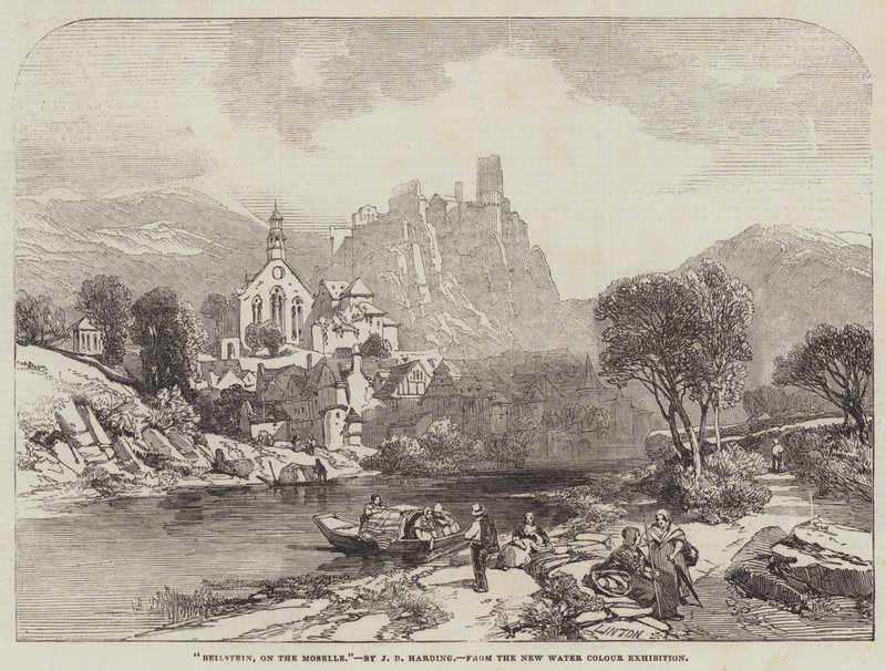 Beilstein, ved Mosel av James Duffield Harding
